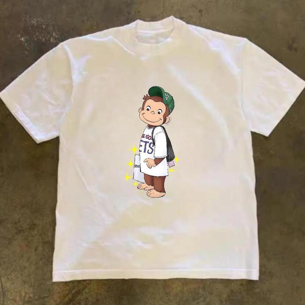 T-Shirt Curious George New York Mets T-Shirt